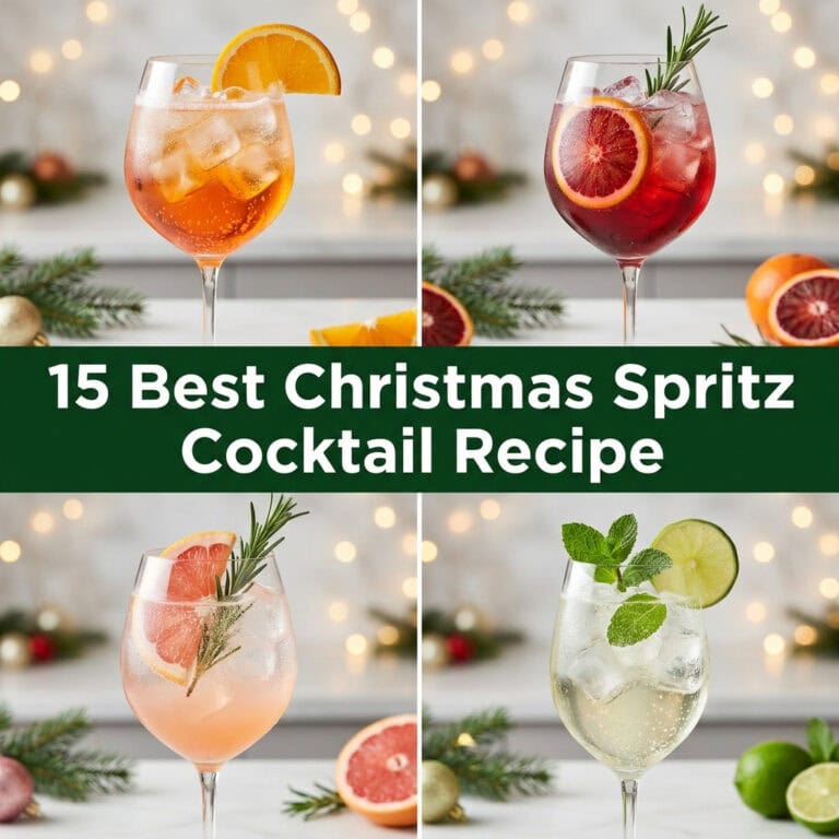 15 Best Christmas Spritz Cocktail Recipe