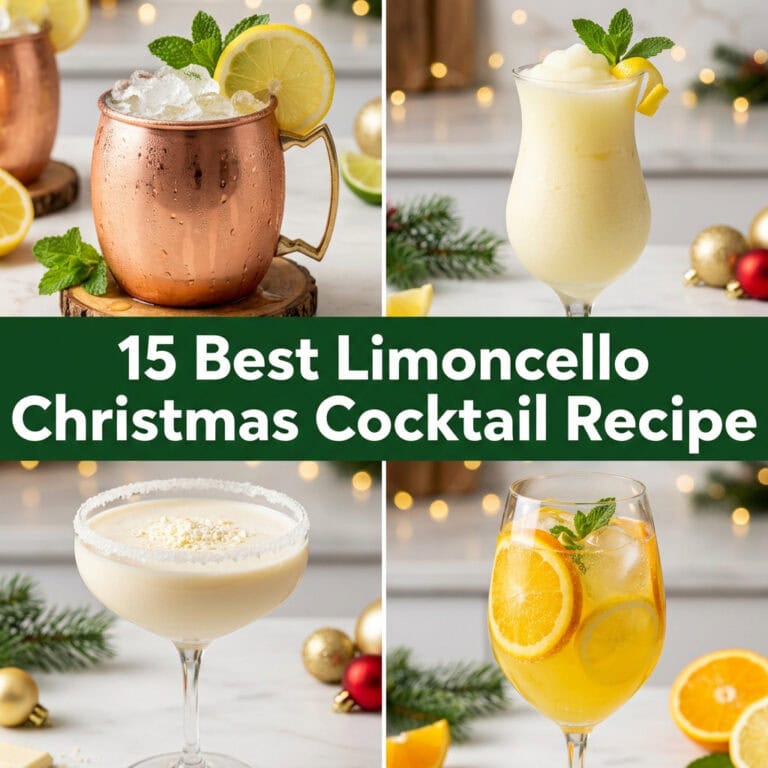15 Best Limoncello Christmas Cocktail Recipe