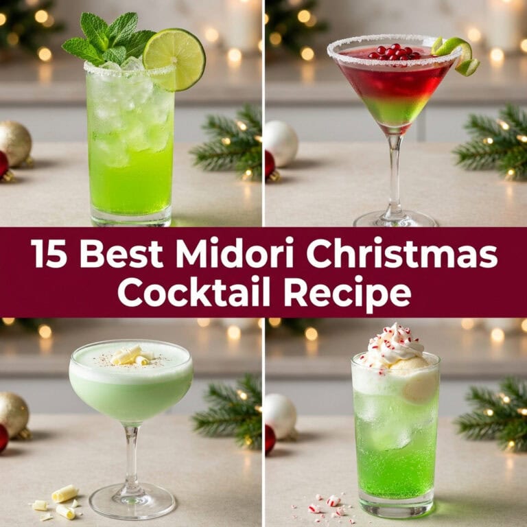 15 Best Midori Christmas Cocktail Recipe
