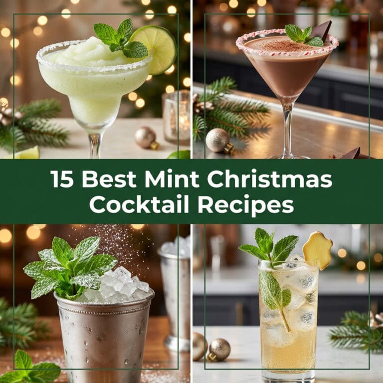15 Best Mint Christmas Cocktail Recipes