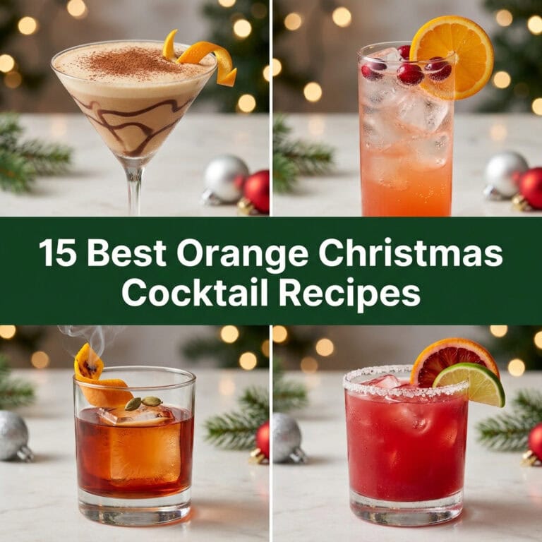15 Best Orange Christmas Cocktail Recipes