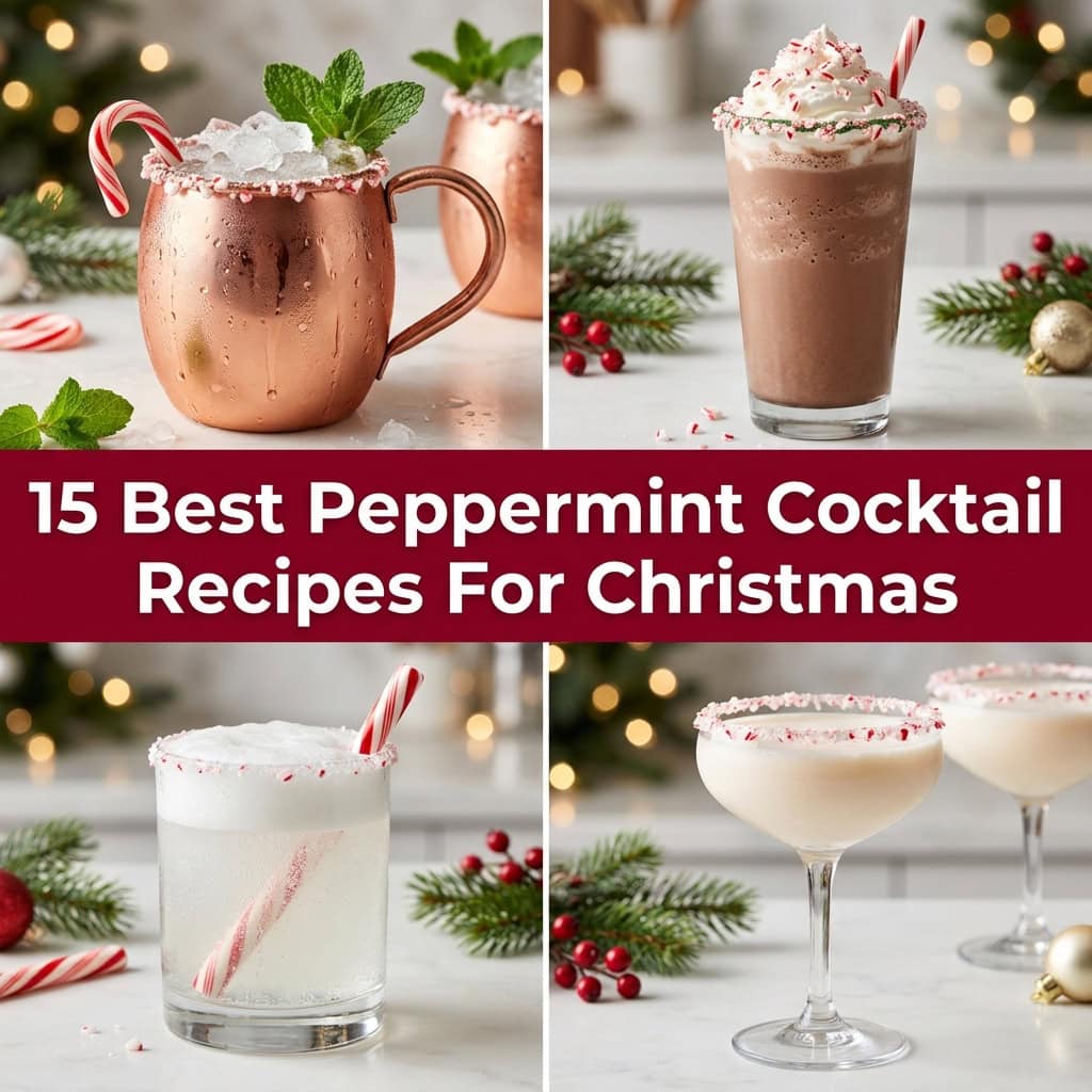 15 Best Peppermint Cocktail Recipes For Christmas