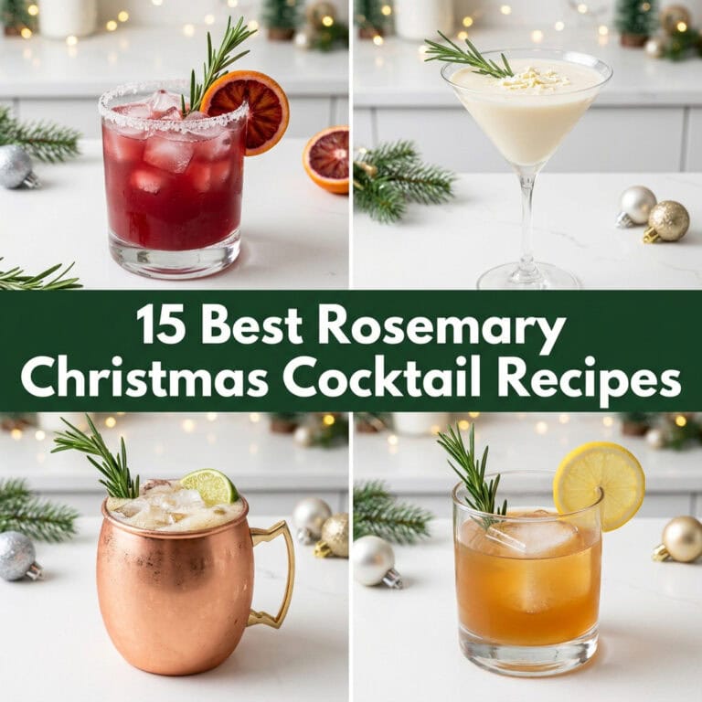 15 Best Rosemary Christmas Cocktail Recipes