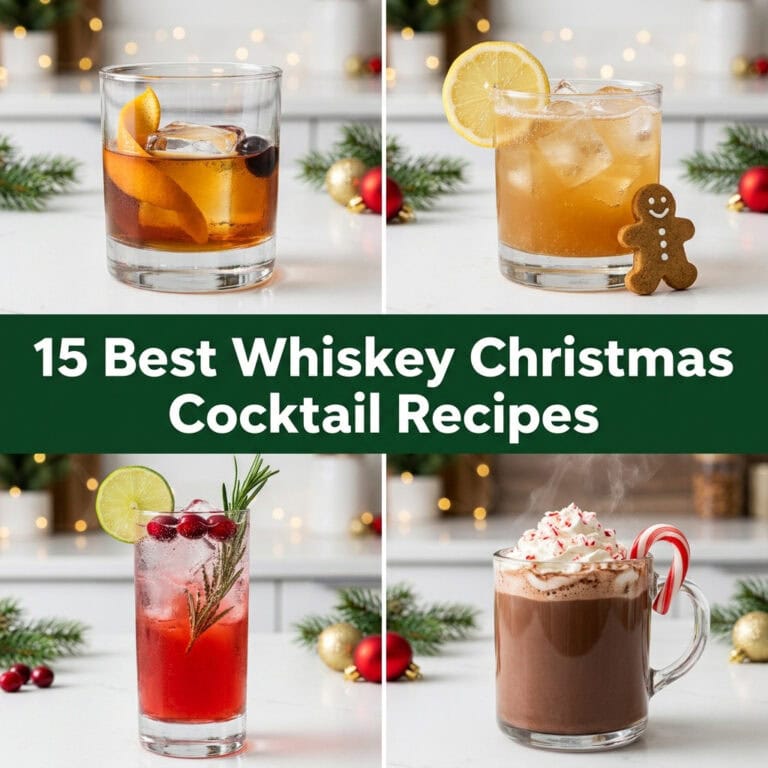 15 Best Whiskey Christmas Cocktail Recipes