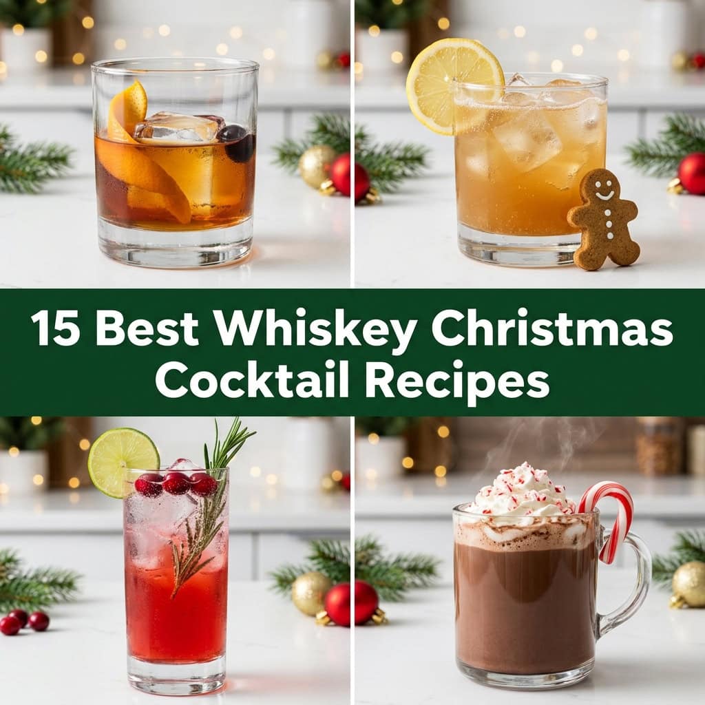 15 Best Whiskey Christmas Cocktail Recipes