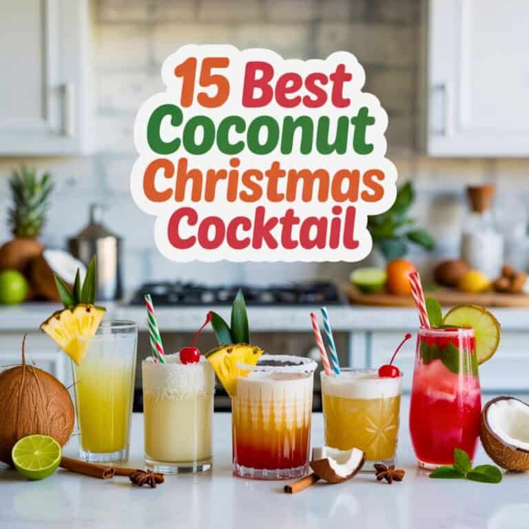 15 Best Coconut Christmas Cocktail Recipe