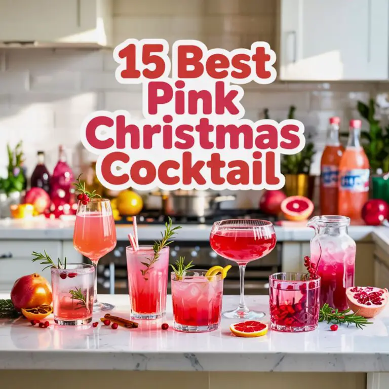 15 Best Pink Christmas Cocktail Recipes