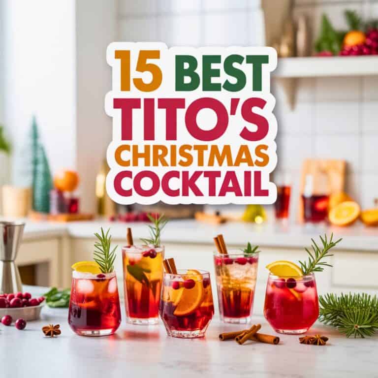 15 Best Tito’s Christmas Cocktail Recipes