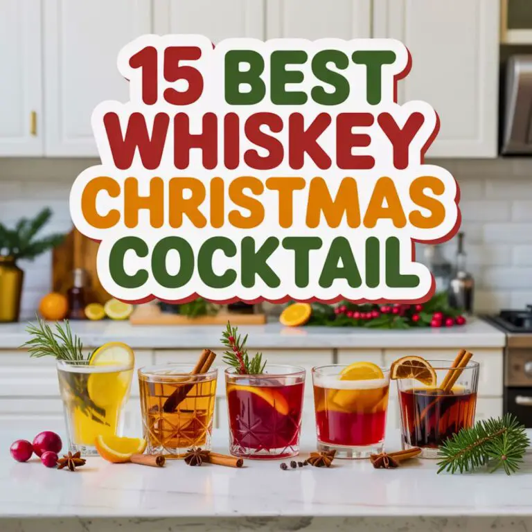 15 Best Whiskey Christmas Cocktail Recipes