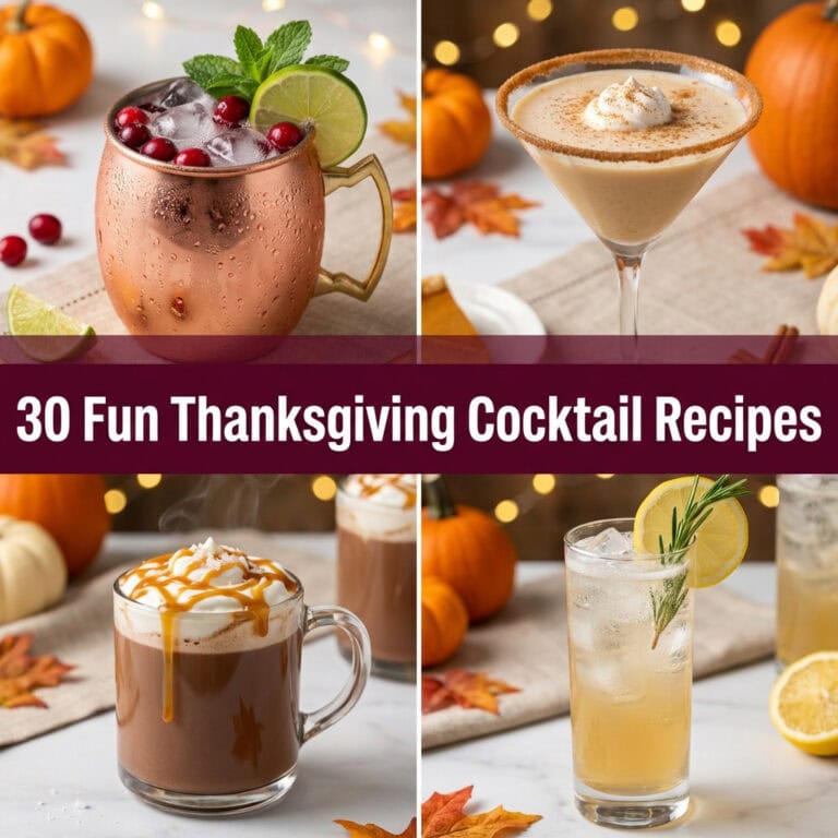 30 Popular Thanksgiving Cocktails