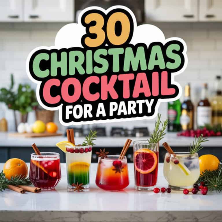 30 Christmas Cocktail For A Party