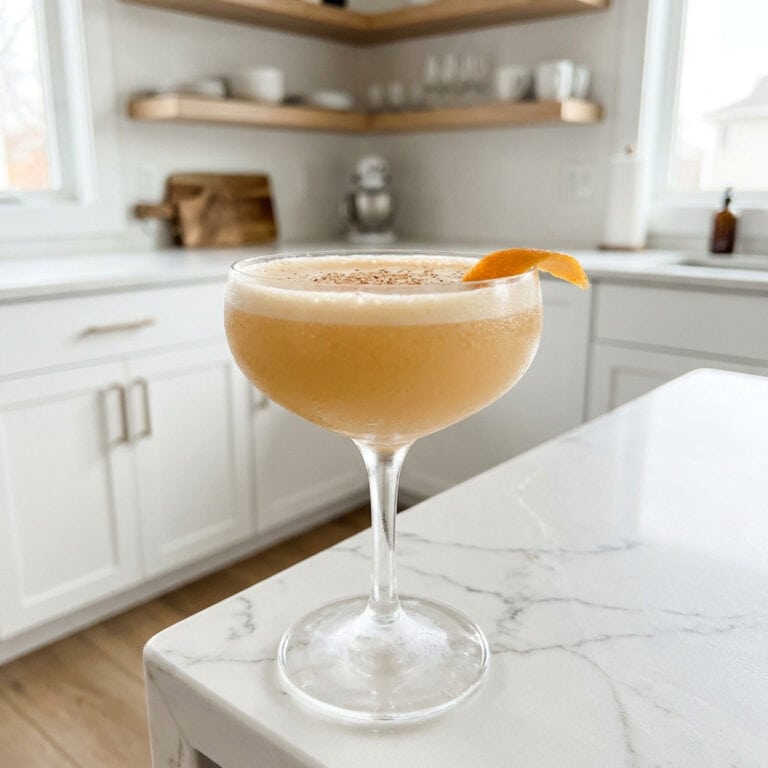 Aperol Eggnog Cocktail Recipe