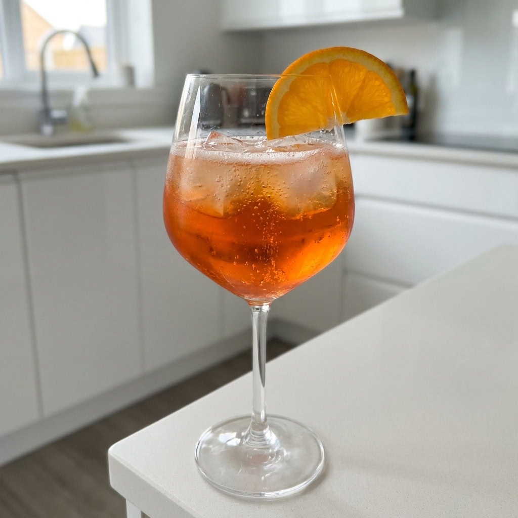 Aperol and Ginger Beer Fizz Cocktail Recipe