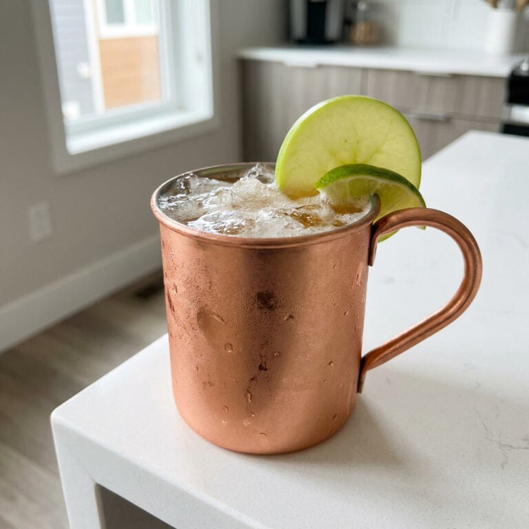 Apple Bourbon Mule Cocktail Recipe