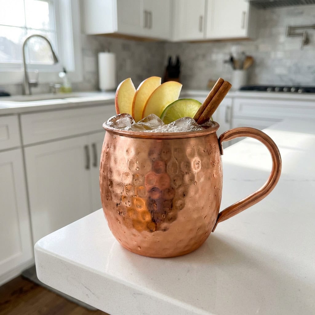 Apple Cider Moscow Mule Cocktail Recipe