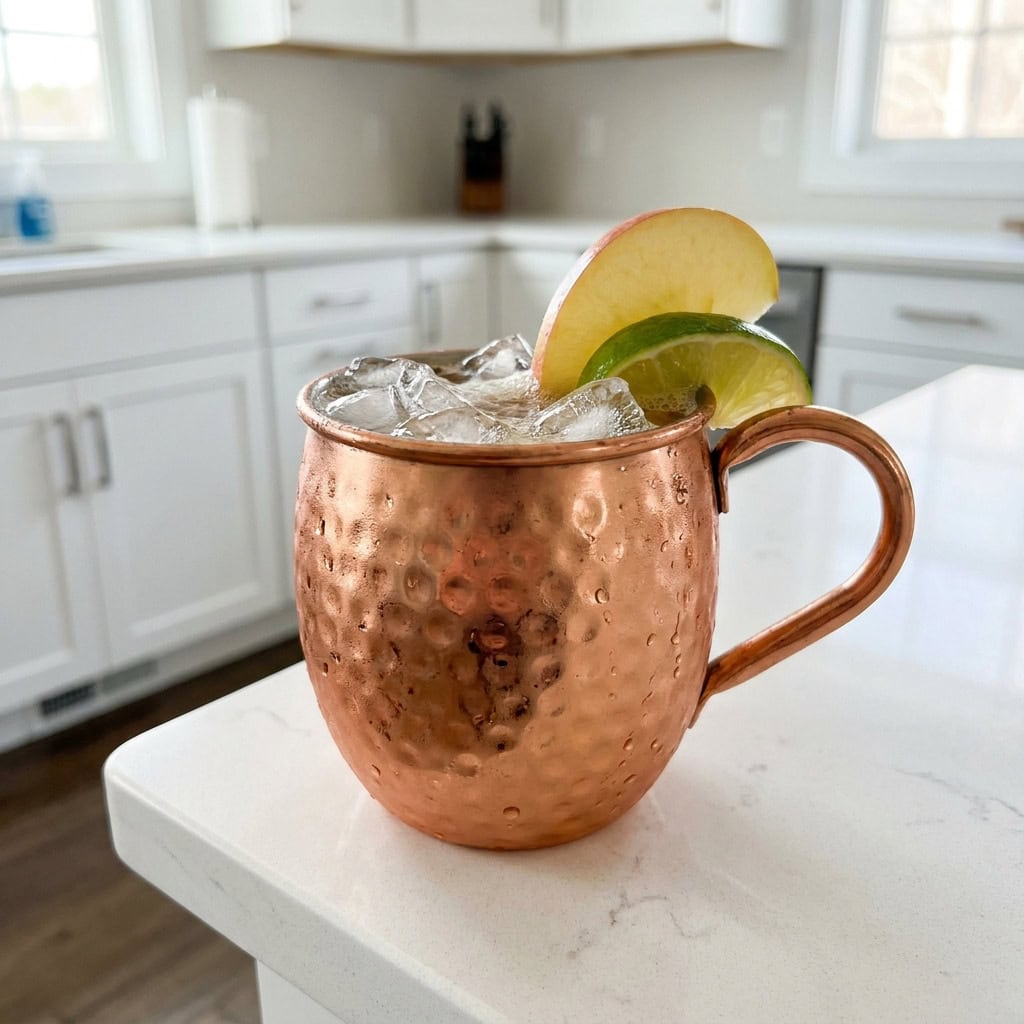 Apple Cider Mule Mocktail Recipe