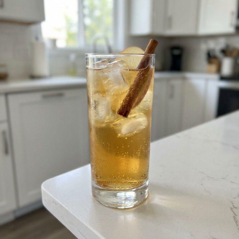 Apple Cinnamon Cooler Mocktail Recipe
