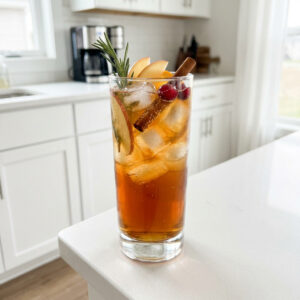 Autumn Spice Iced Tea Mocktail Recipe