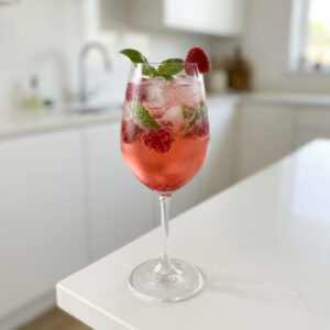 Berry and Basil Spritz Cocktail Recipe
