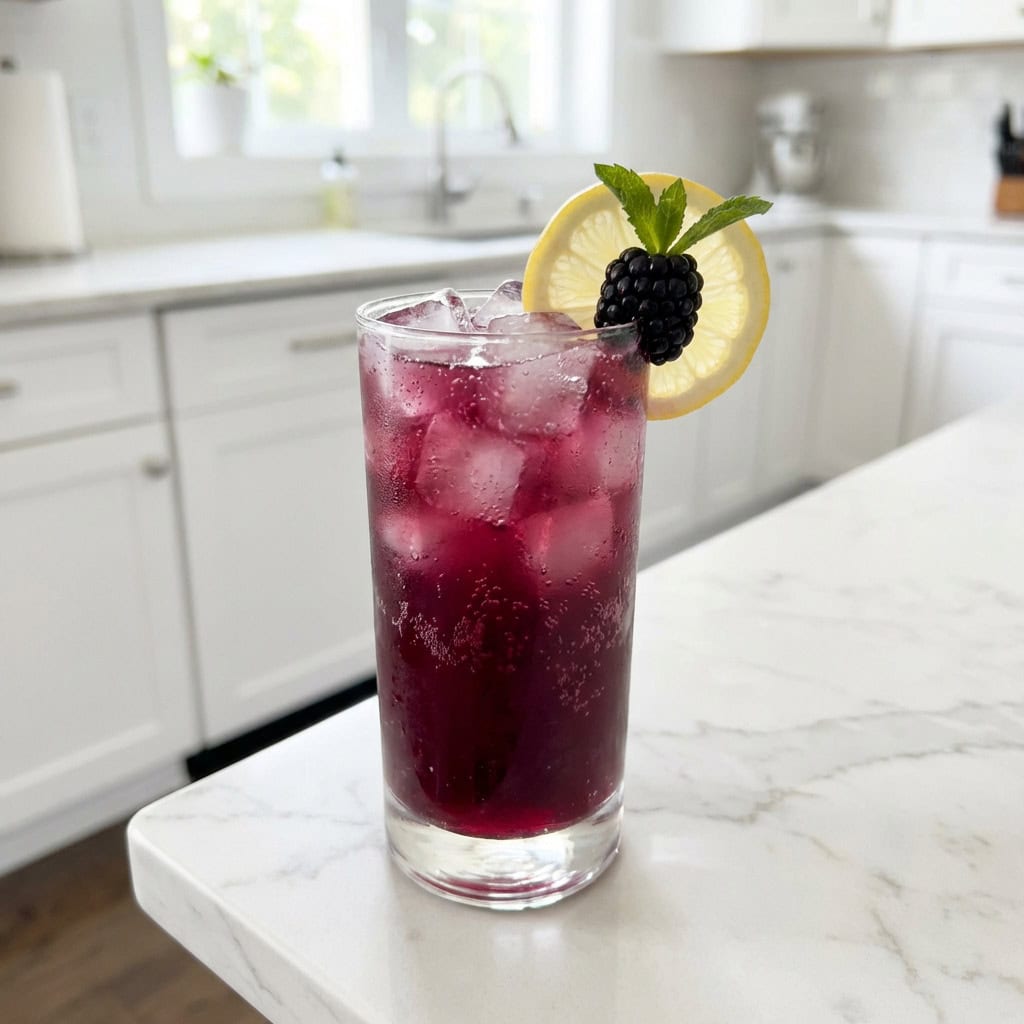 Blackberry Collins Cocktail Recipe