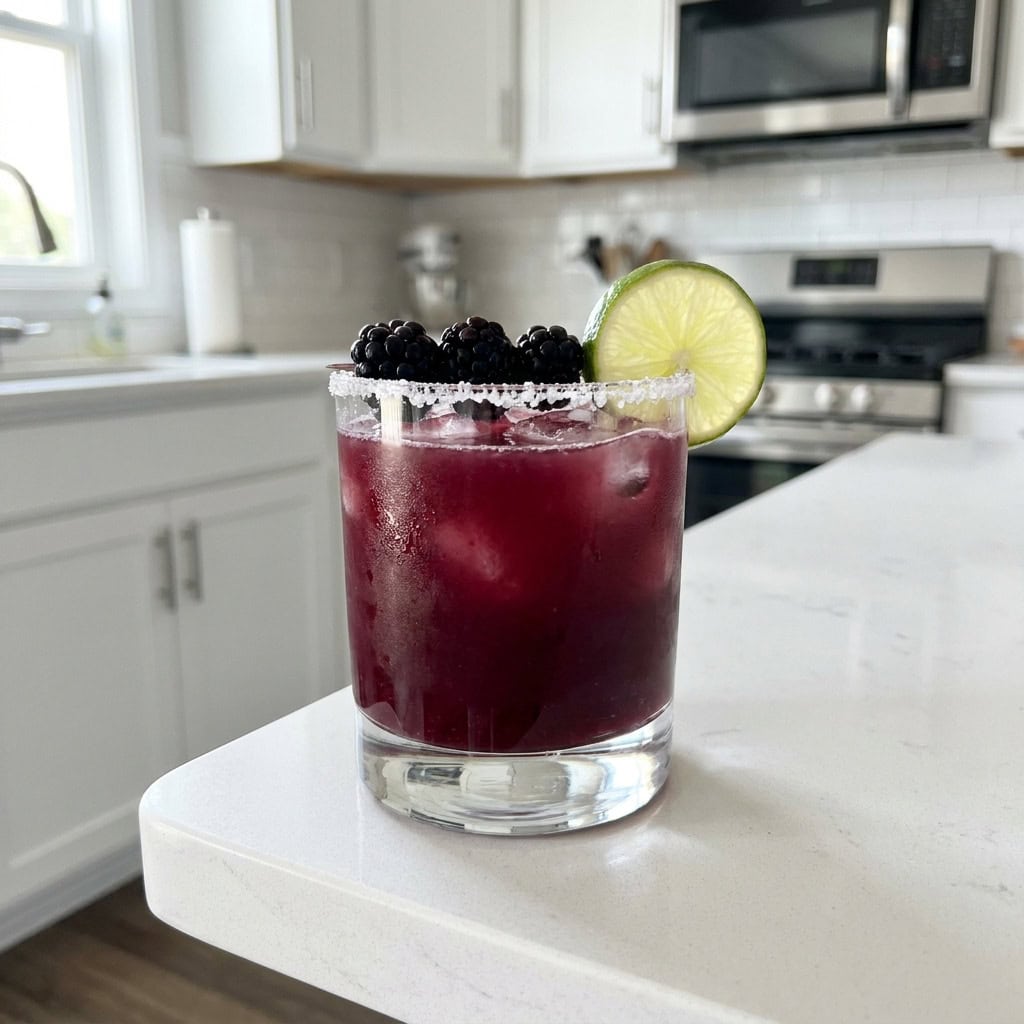 Blackberry Margarita Twist Cocktail Recipe
