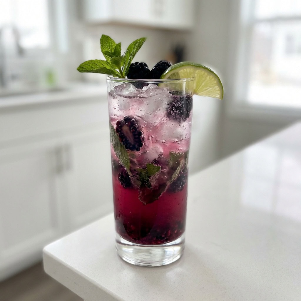 Blackberry Mojito Cocktail Recipe