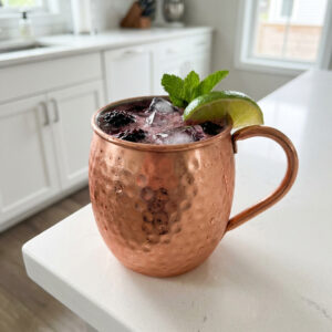 Blackberry Moscow Mule Cocktail Recipe