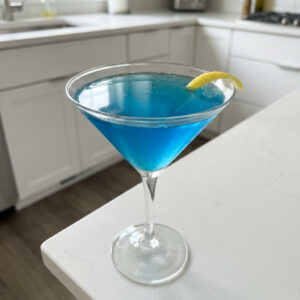 Blue Ocean Martini Cocktail Recipe