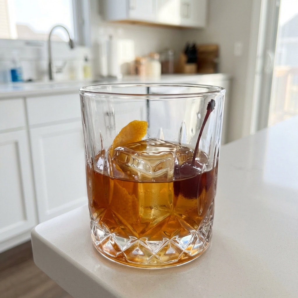 Brown Butter Old Fashioned Cocktail Recipe