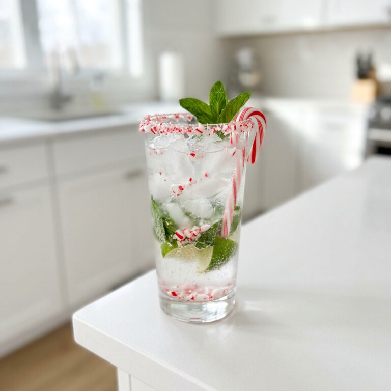 Candy Cane Mojito Cocktail Recipe