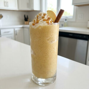 Caramel Apple Smoothie Mocktail Recipe