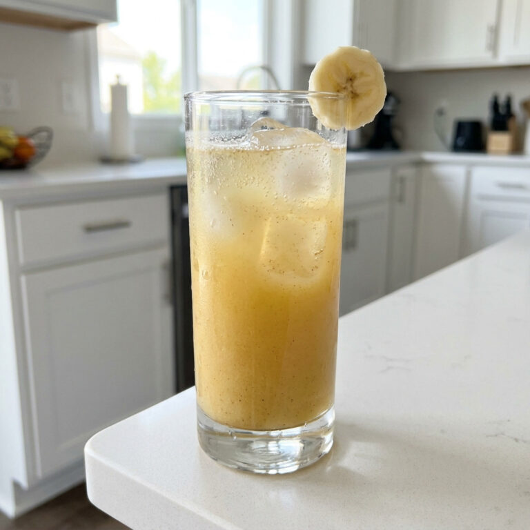 Caramelized Banana Mocktail Recipe