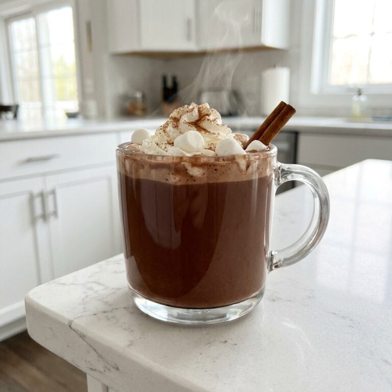 Chai-Spiced Hot Chocolate Mocktail Recipe