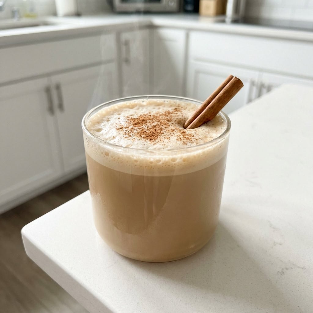 Chai-Spiced Whiskey Latte Cocktail Recipe