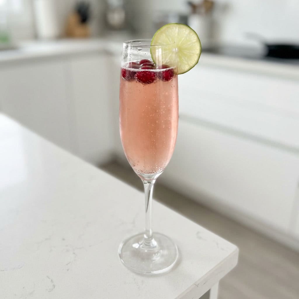 Champagne Cosmopolitan Cocktail Recipe
