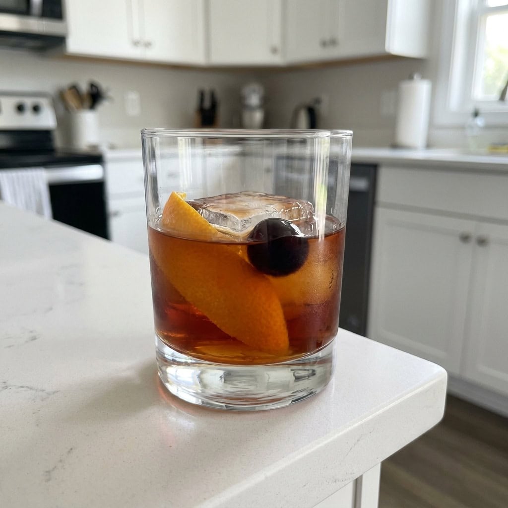 Cherry Old Fashioned Cocktail Recipe