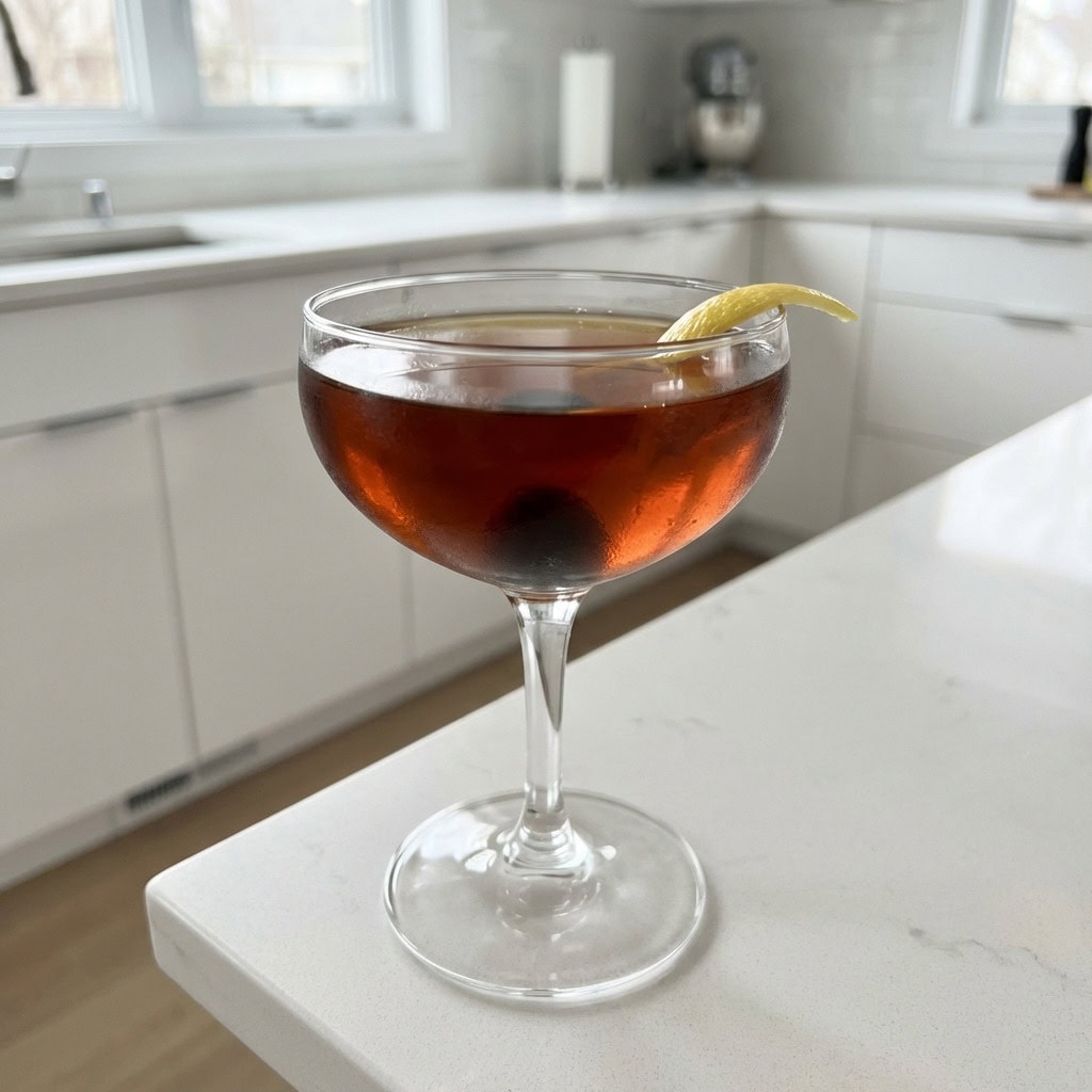 Chestnut Manhattan Cocktail Recipe
