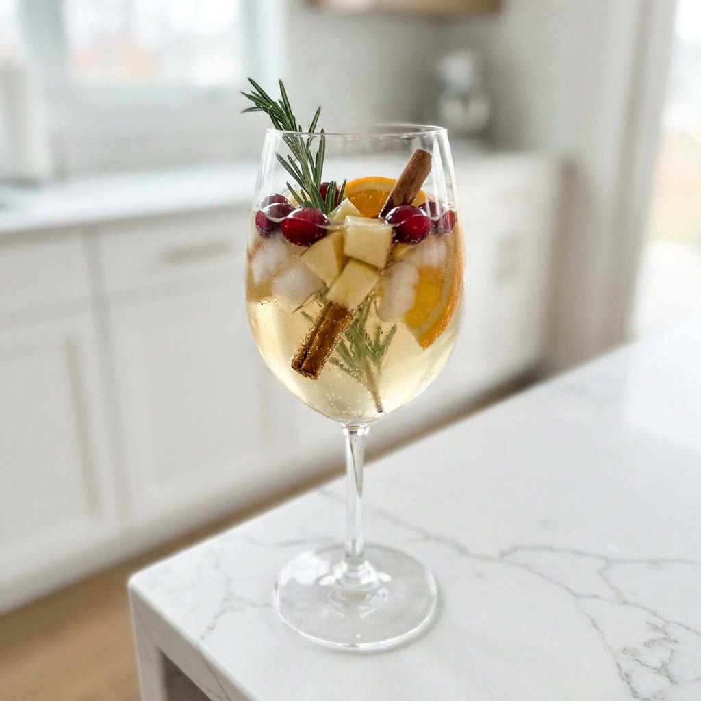 Christmas Cookie Sangria Cocktail Recipe