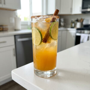 Cinnamon Ginger Beer Punch Cocktail Recipe