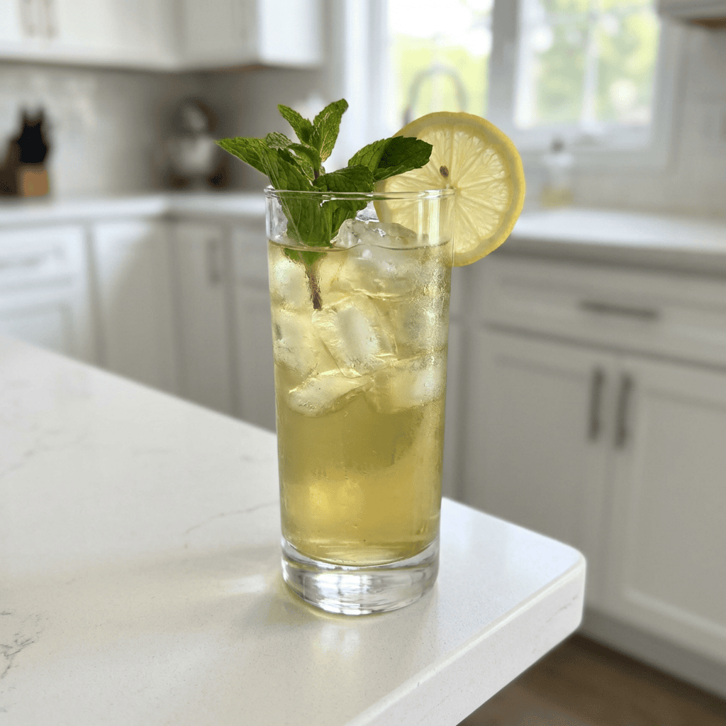 Cinnamon Maple Iced Tea Mocktail Recipe