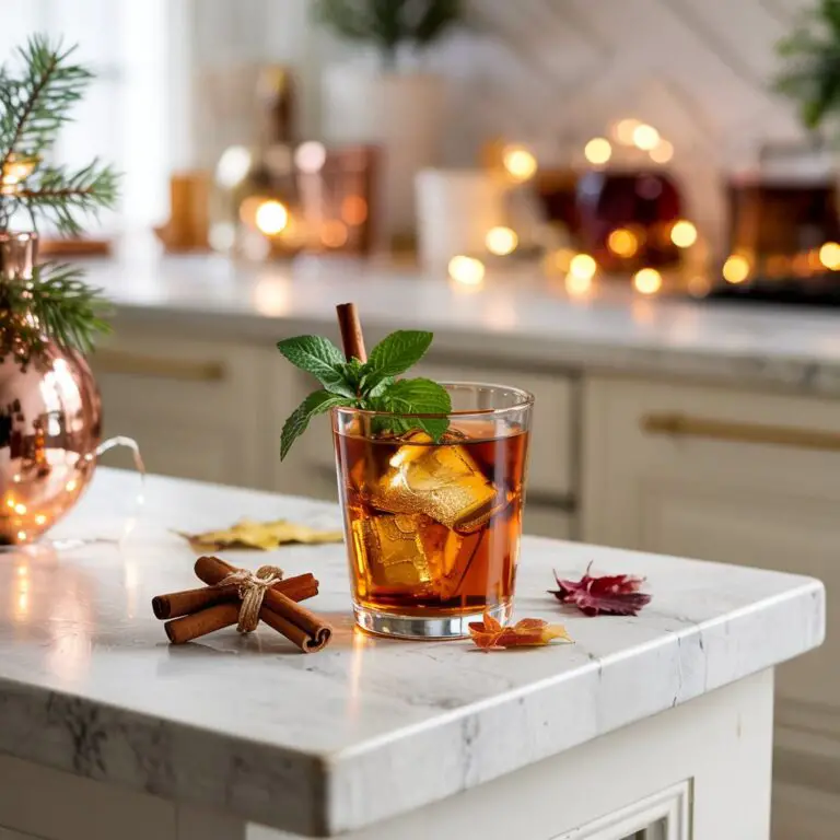 Cinnamon Maple Whiskey Julep Cocktail Recipe