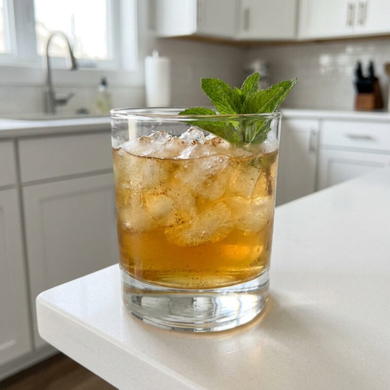 Cinnamon Maple Whiskey Julep Cocktail Recipe