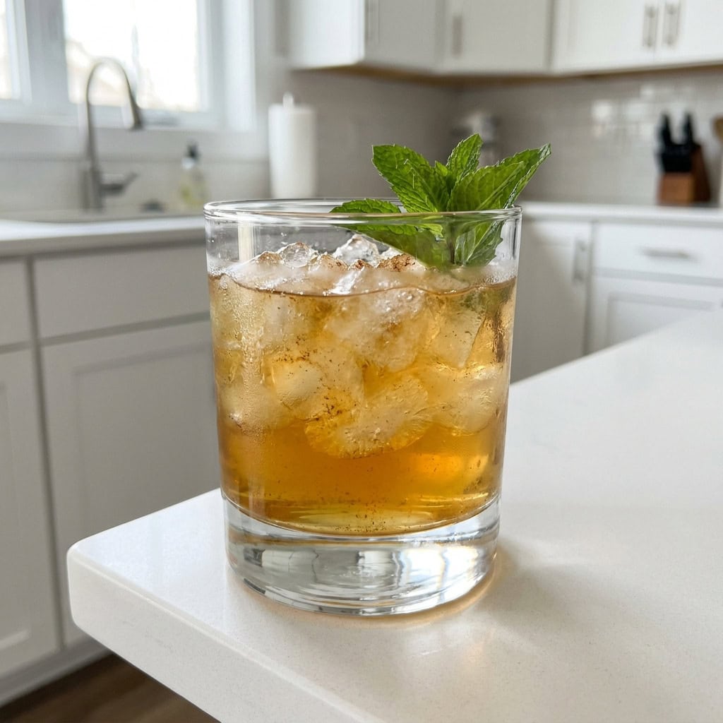 Cinnamon Maple Whiskey Julep Cocktail Recipe