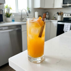 Cinnamon Orange Spritz Mocktail Recipe