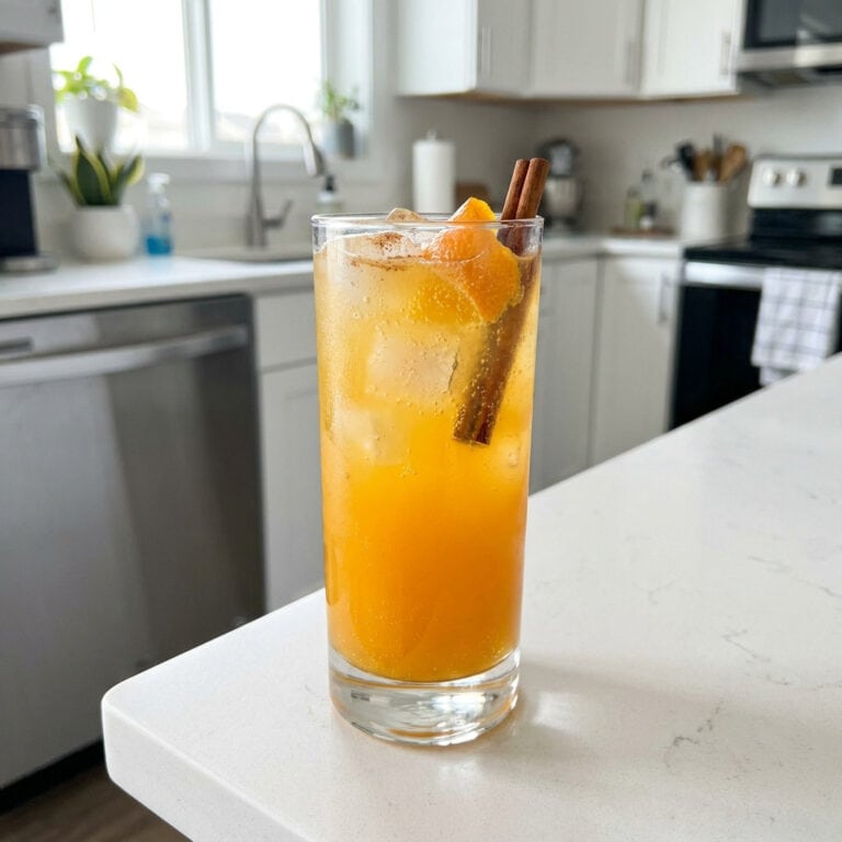 Cinnamon Orange Spritz Mocktail Recipe