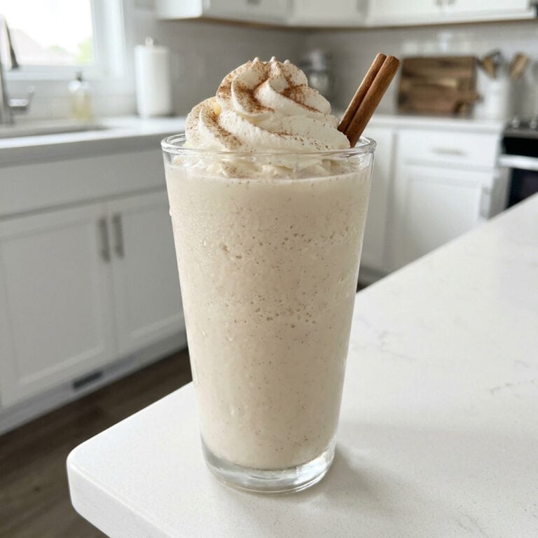 Cinnamon Vanilla Milkshake Mocktail Recipe