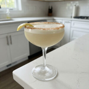 Cinnamon Vanilla Vodka Sour Cocktail Recipe