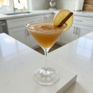 Classic Apple Cider Martini Cocktail Recipe