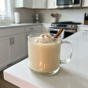 Classic Holiday Eggnog Punch Cocktail Recipe