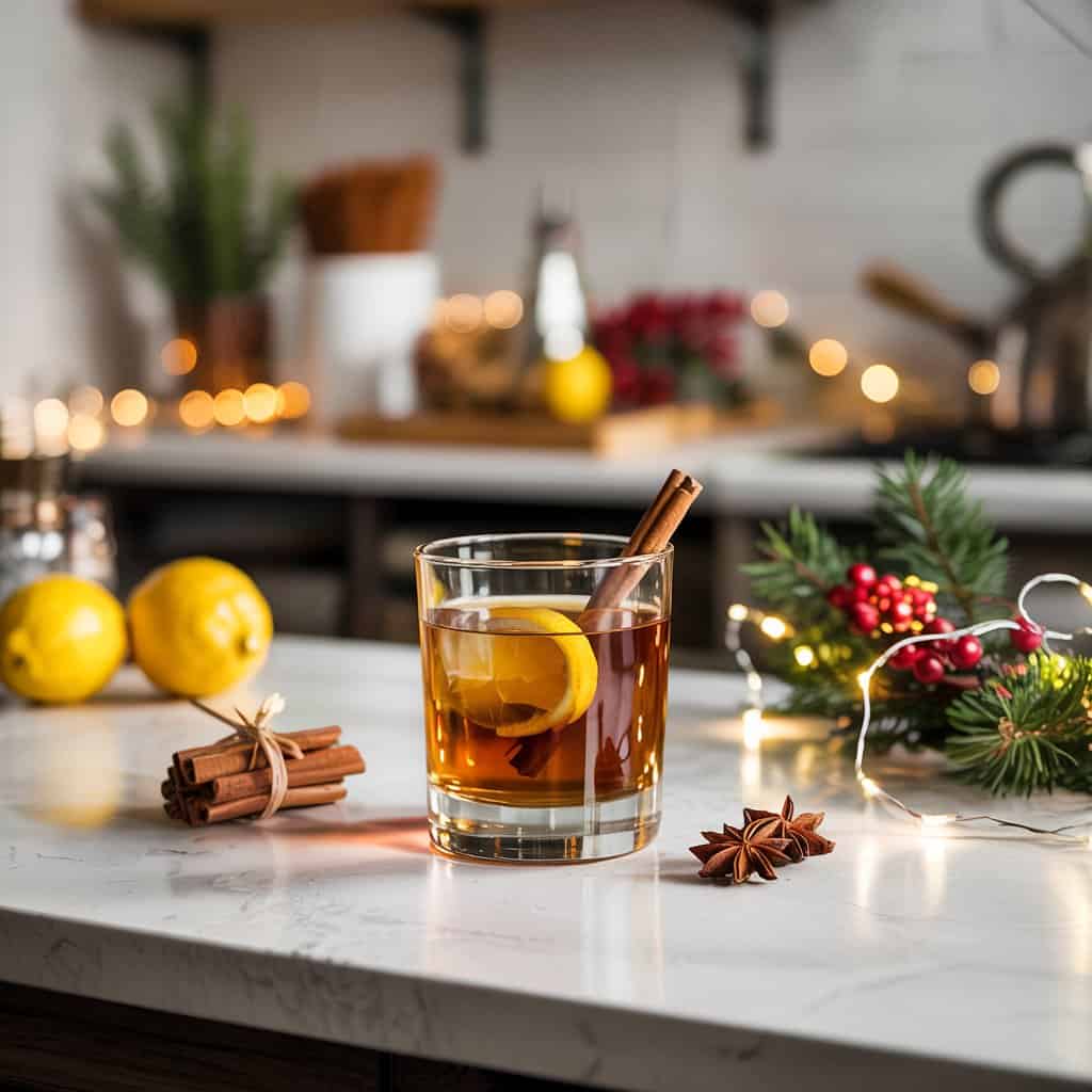 Classic Whiskey Sour with a Cinnamon Twist Cocktail Recipe